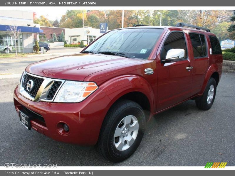 Red Brawn / Graphite 2008 Nissan Pathfinder S 4x4