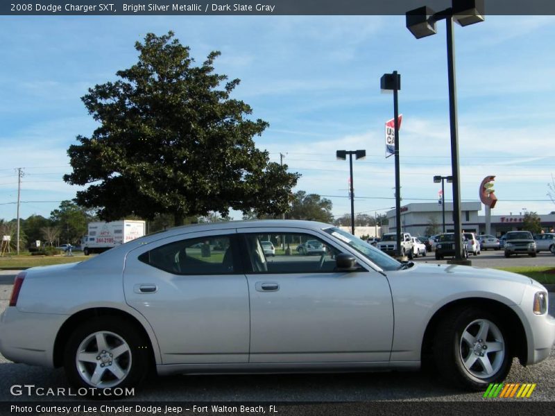 Bright Silver Metallic / Dark Slate Gray 2008 Dodge Charger SXT