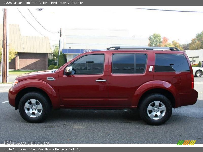 Red Brawn / Graphite 2008 Nissan Pathfinder S 4x4