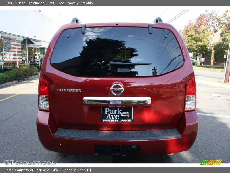 Red Brawn / Graphite 2008 Nissan Pathfinder S 4x4