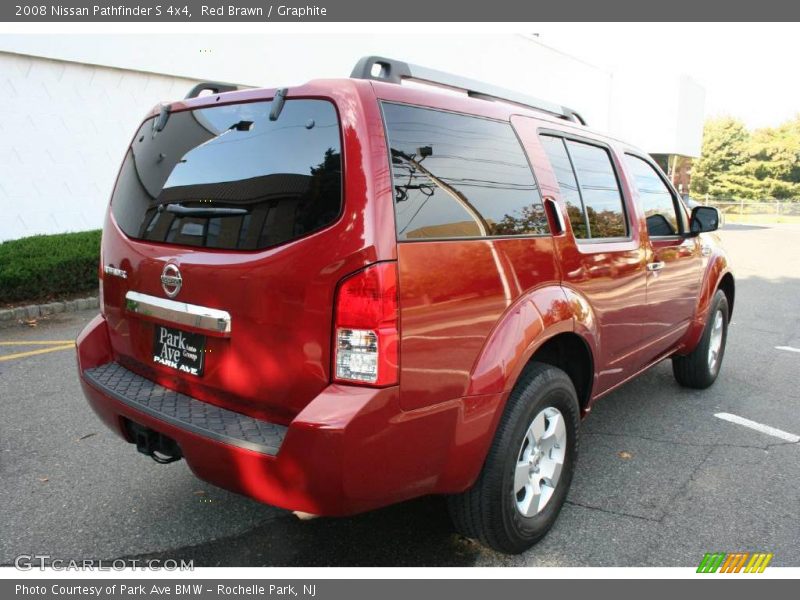 Red Brawn / Graphite 2008 Nissan Pathfinder S 4x4