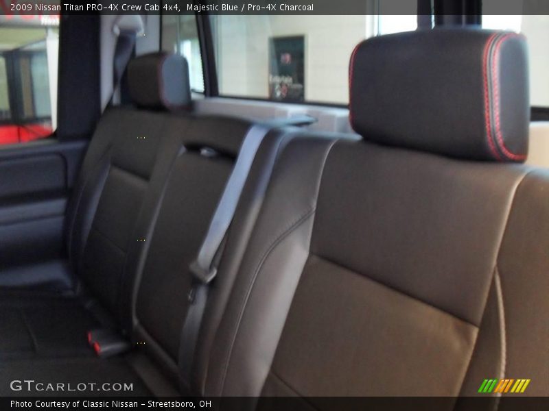 Majestic Blue / Pro-4X Charcoal 2009 Nissan Titan PRO-4X Crew Cab 4x4