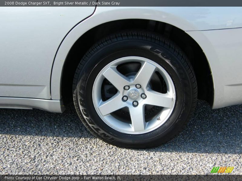 Bright Silver Metallic / Dark Slate Gray 2008 Dodge Charger SXT