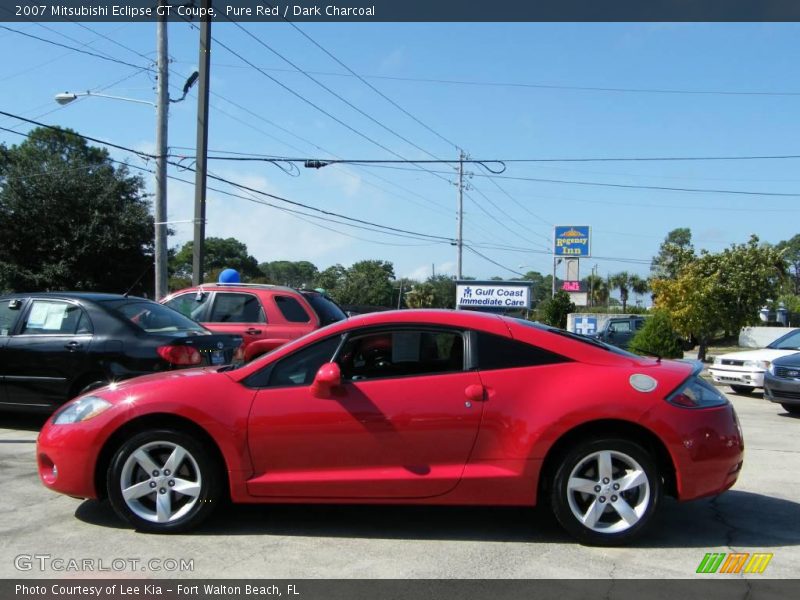 Pure Red / Dark Charcoal 2007 Mitsubishi Eclipse GT Coupe