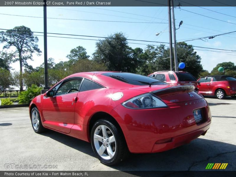 Pure Red / Dark Charcoal 2007 Mitsubishi Eclipse GT Coupe