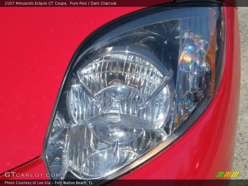 Pure Red / Dark Charcoal 2007 Mitsubishi Eclipse GT Coupe