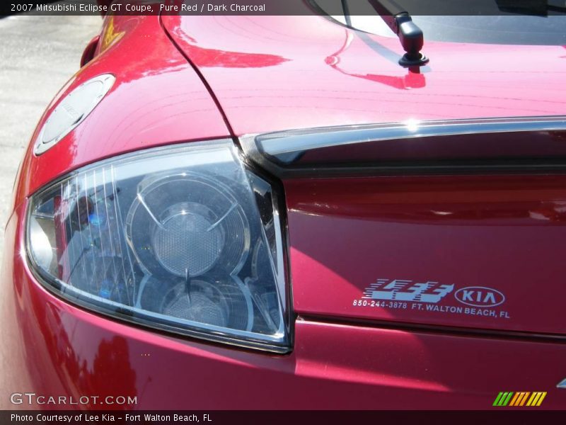 Pure Red / Dark Charcoal 2007 Mitsubishi Eclipse GT Coupe