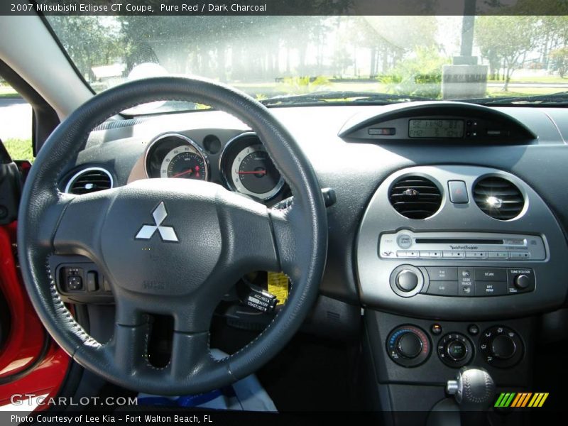 Pure Red / Dark Charcoal 2007 Mitsubishi Eclipse GT Coupe