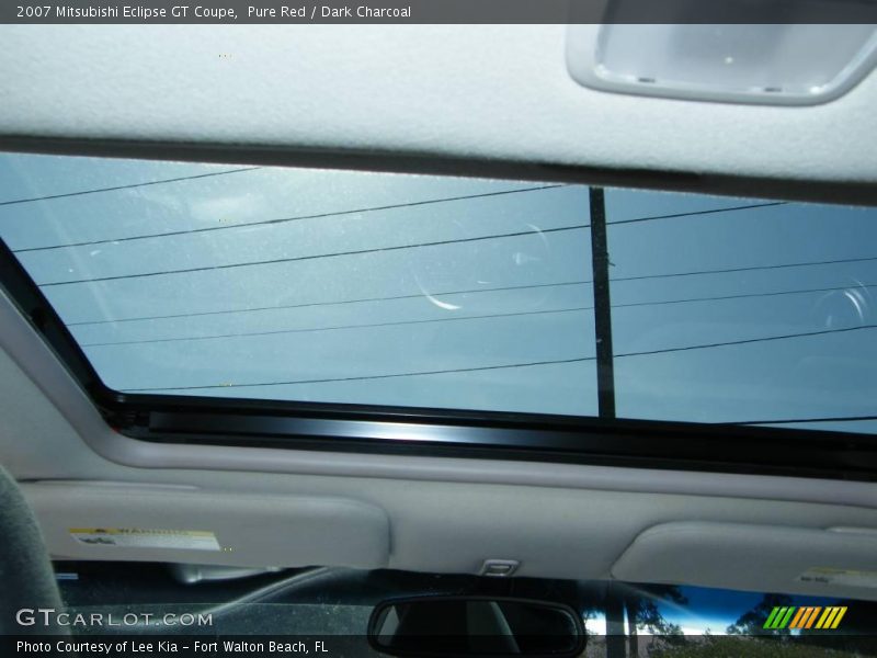 Pure Red / Dark Charcoal 2007 Mitsubishi Eclipse GT Coupe