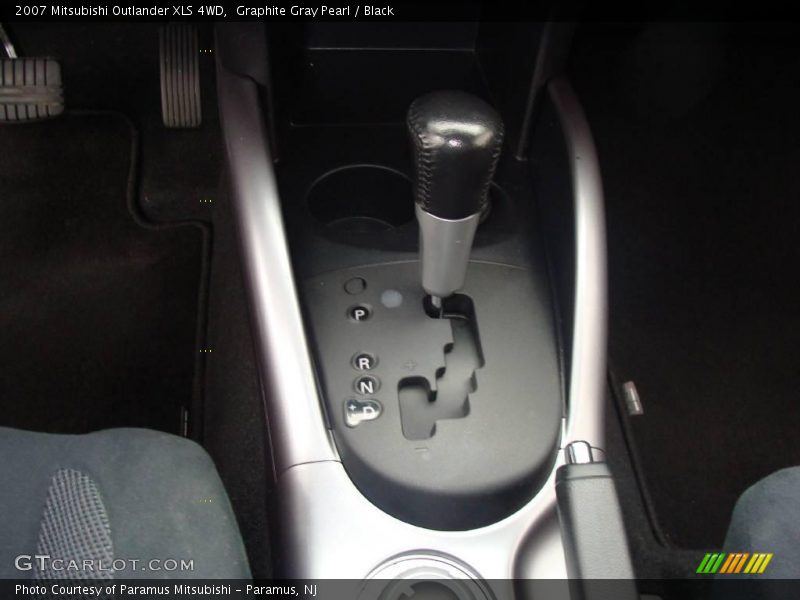 Graphite Gray Pearl / Black 2007 Mitsubishi Outlander XLS 4WD