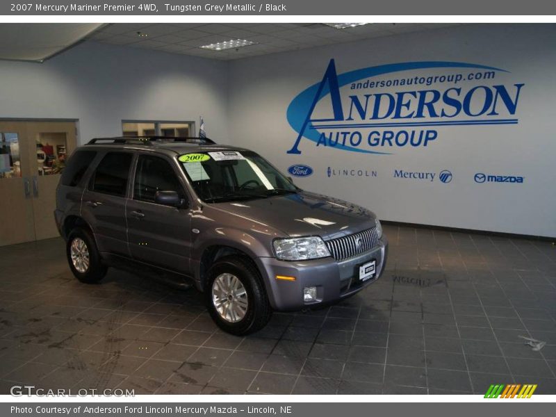 Tungsten Grey Metallic / Black 2007 Mercury Mariner Premier 4WD