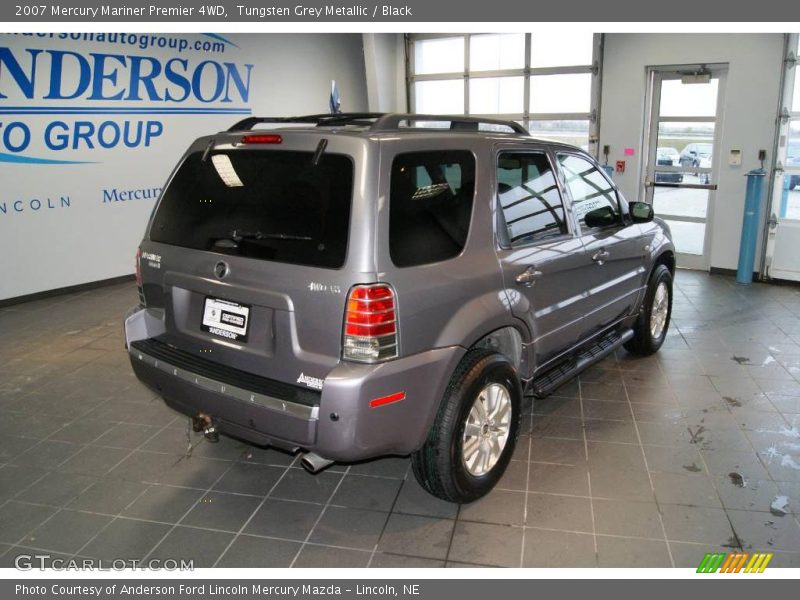 Tungsten Grey Metallic / Black 2007 Mercury Mariner Premier 4WD