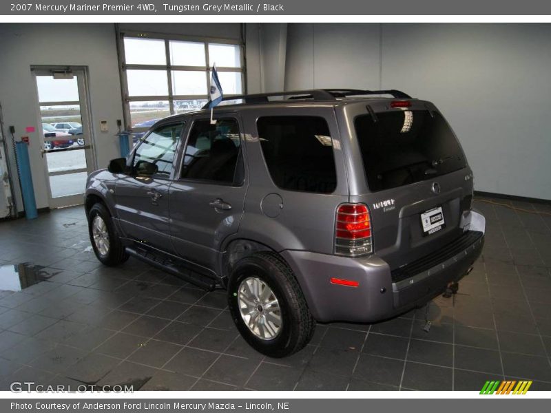Tungsten Grey Metallic / Black 2007 Mercury Mariner Premier 4WD