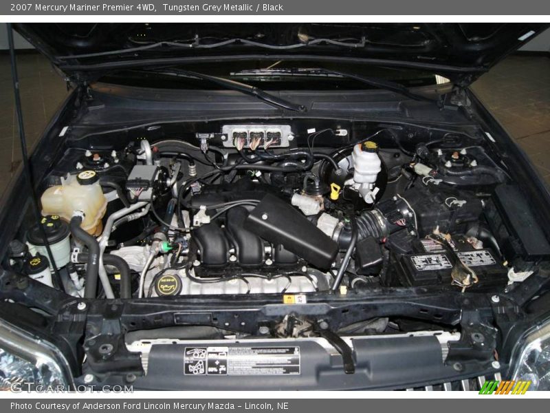 Tungsten Grey Metallic / Black 2007 Mercury Mariner Premier 4WD