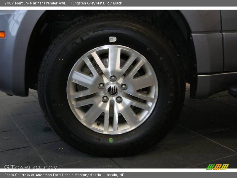 Tungsten Grey Metallic / Black 2007 Mercury Mariner Premier 4WD