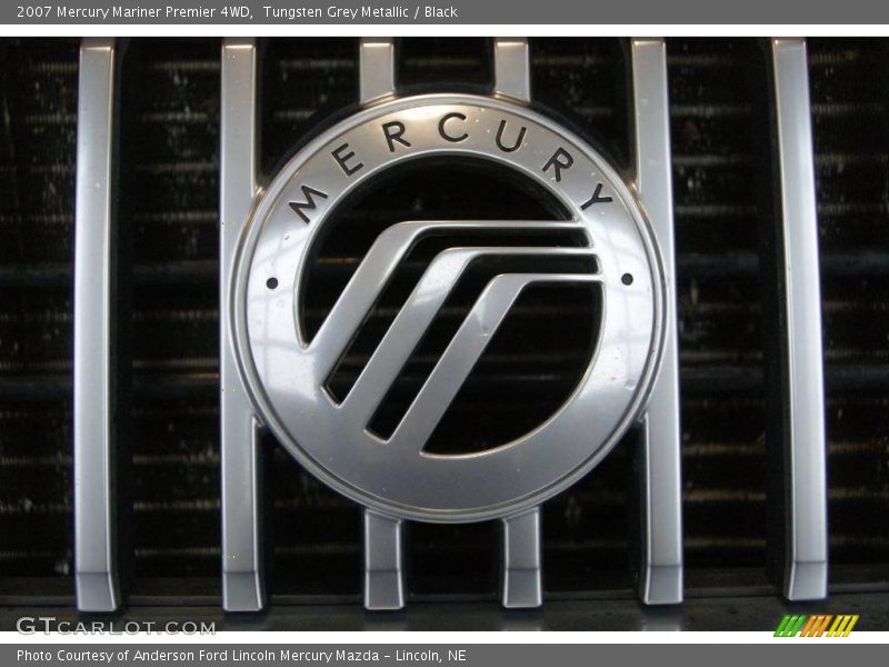 Tungsten Grey Metallic / Black 2007 Mercury Mariner Premier 4WD
