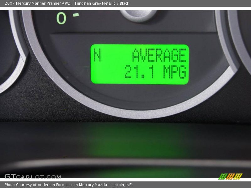 Tungsten Grey Metallic / Black 2007 Mercury Mariner Premier 4WD