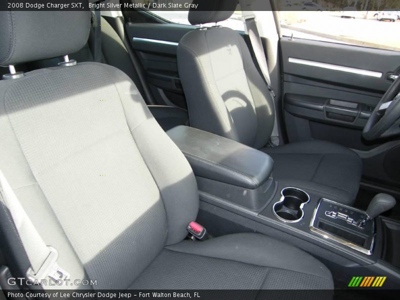 Bright Silver Metallic / Dark Slate Gray 2008 Dodge Charger SXT
