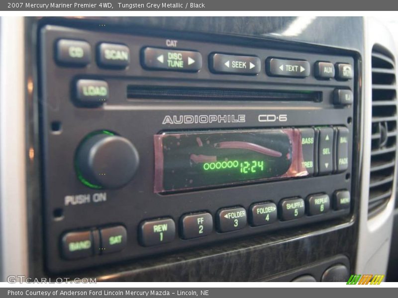 Tungsten Grey Metallic / Black 2007 Mercury Mariner Premier 4WD
