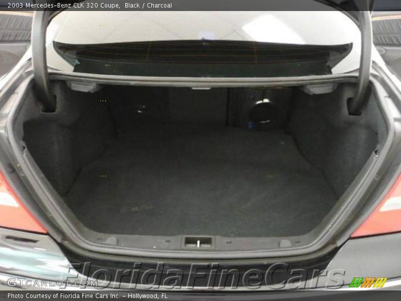 Black / Charcoal 2003 Mercedes-Benz CLK 320 Coupe
