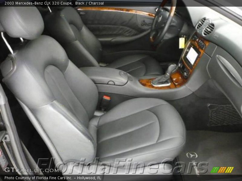 Black / Charcoal 2003 Mercedes-Benz CLK 320 Coupe