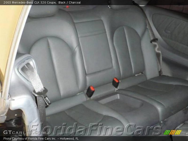 Black / Charcoal 2003 Mercedes-Benz CLK 320 Coupe