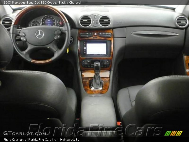 Black / Charcoal 2003 Mercedes-Benz CLK 320 Coupe