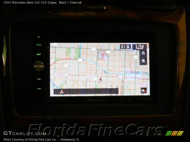 Black / Charcoal 2003 Mercedes-Benz CLK 320 Coupe