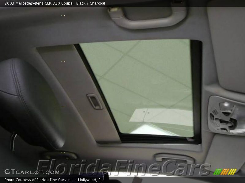 Black / Charcoal 2003 Mercedes-Benz CLK 320 Coupe