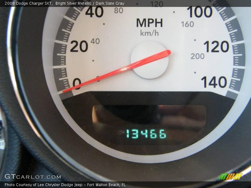 Bright Silver Metallic / Dark Slate Gray 2008 Dodge Charger SXT