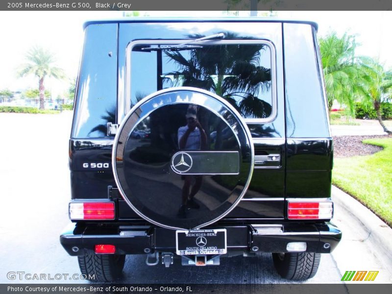 Black / Grey 2005 Mercedes-Benz G 500