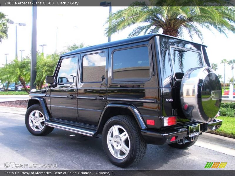 Black / Grey 2005 Mercedes-Benz G 500