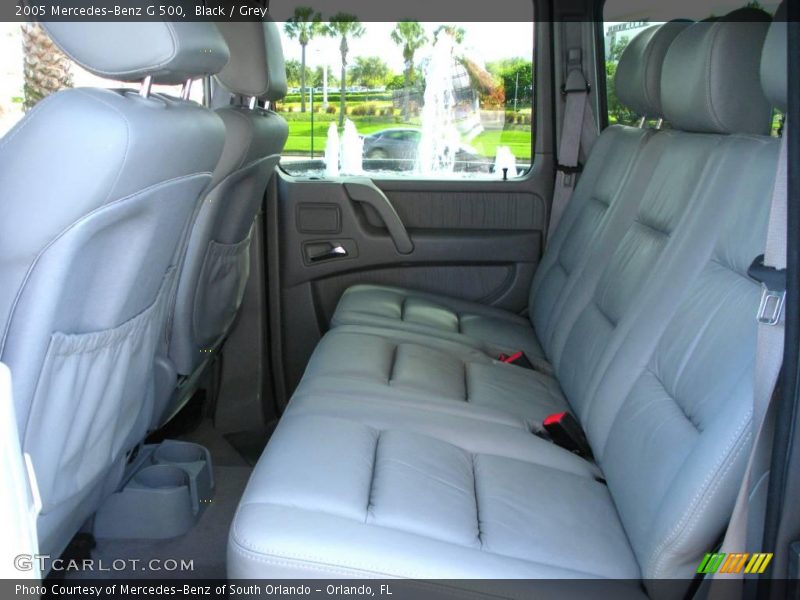 Black / Grey 2005 Mercedes-Benz G 500