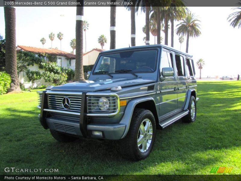 Granite Grey Metallic / Black 2005 Mercedes-Benz G 500 Grand Edition