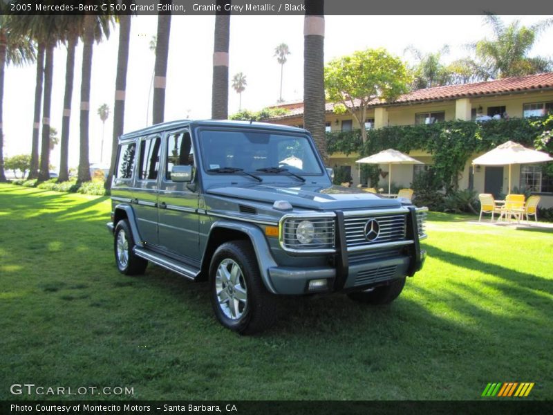 Granite Grey Metallic / Black 2005 Mercedes-Benz G 500 Grand Edition