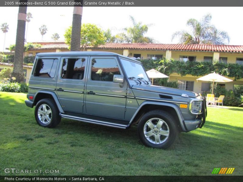 Granite Grey Metallic / Black 2005 Mercedes-Benz G 500 Grand Edition