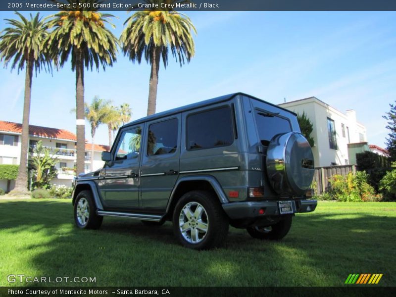 Granite Grey Metallic / Black 2005 Mercedes-Benz G 500 Grand Edition