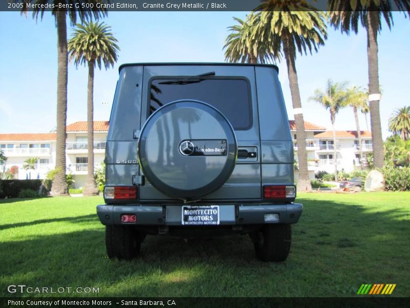 Granite Grey Metallic / Black 2005 Mercedes-Benz G 500 Grand Edition