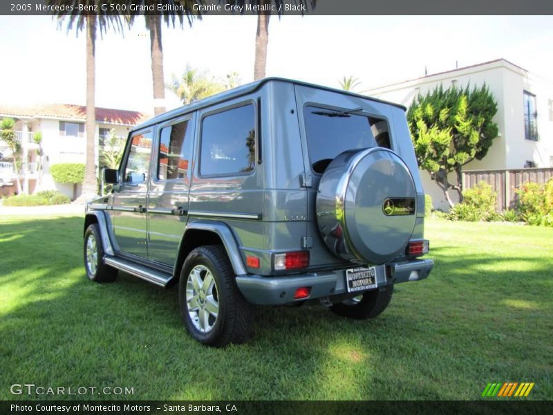 Granite Grey Metallic / Black 2005 Mercedes-Benz G 500 Grand Edition