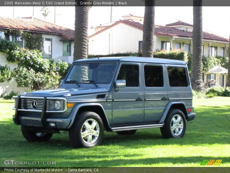 Granite Grey Metallic / Black 2005 Mercedes-Benz G 500 Grand Edition