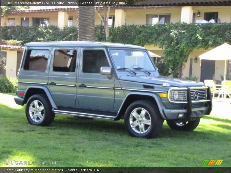 Granite Grey Metallic / Black 2005 Mercedes-Benz G 500 Grand Edition