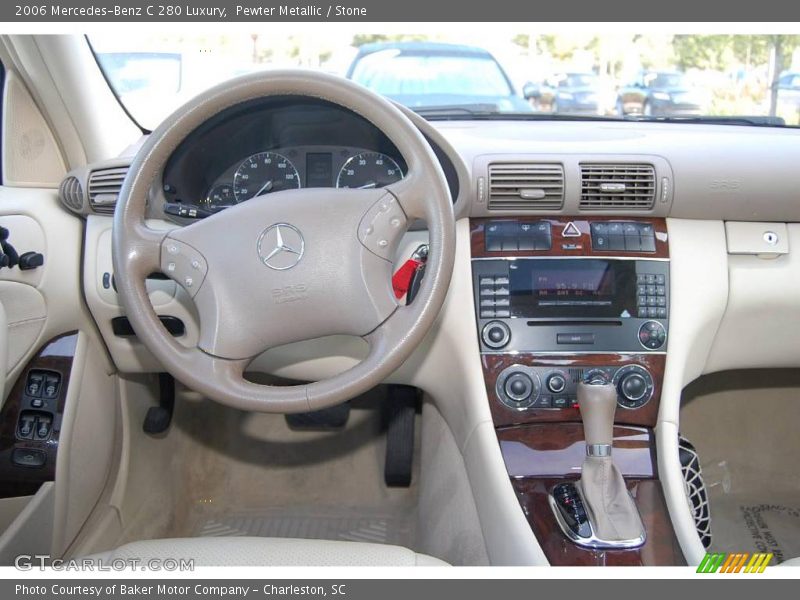 Pewter Metallic / Stone 2006 Mercedes-Benz C 280 Luxury