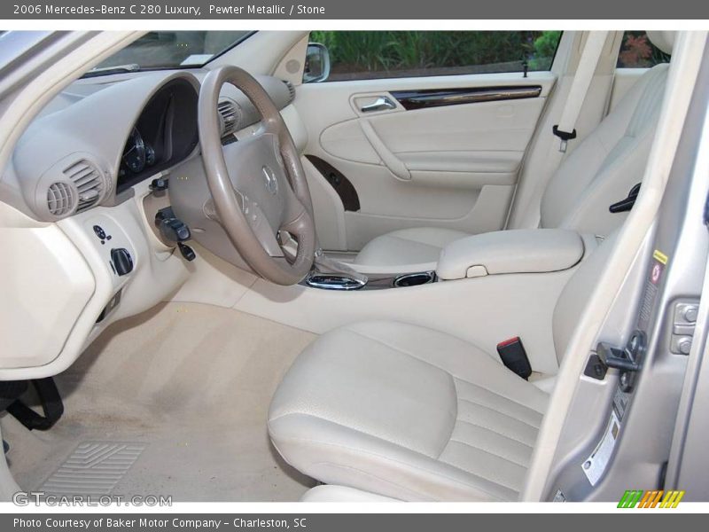 Pewter Metallic / Stone 2006 Mercedes-Benz C 280 Luxury