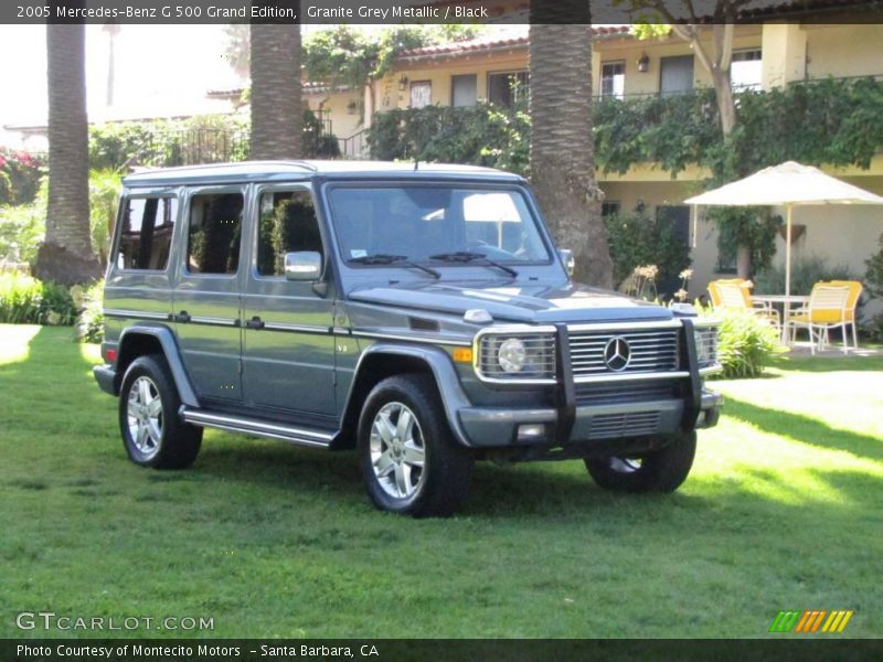 Granite Grey Metallic / Black 2005 Mercedes-Benz G 500 Grand Edition