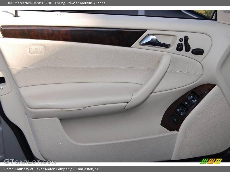 Pewter Metallic / Stone 2006 Mercedes-Benz C 280 Luxury