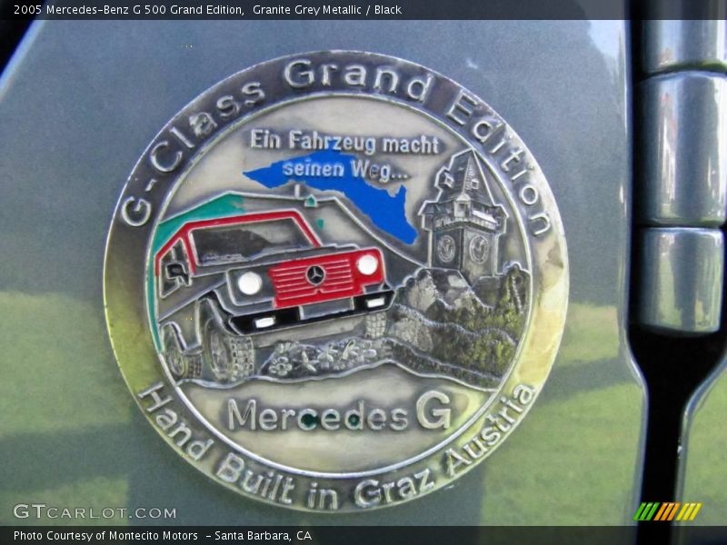 Granite Grey Metallic / Black 2005 Mercedes-Benz G 500 Grand Edition