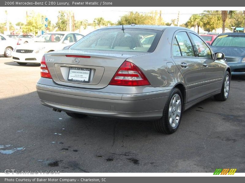 Pewter Metallic / Stone 2006 Mercedes-Benz C 280 Luxury