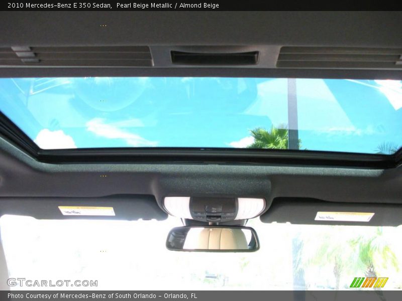 Pearl Beige Metallic / Almond Beige 2010 Mercedes-Benz E 350 Sedan