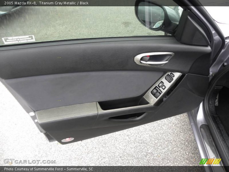 Titanium Gray Metallic / Black 2005 Mazda RX-8
