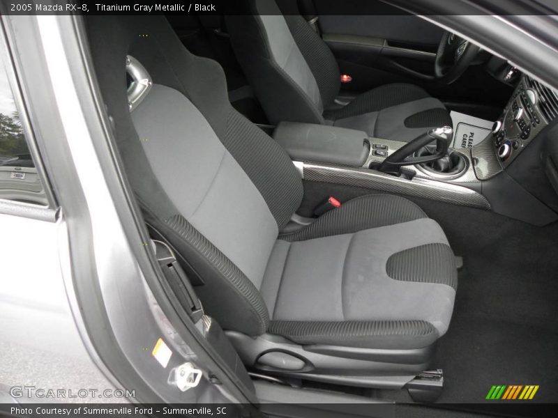 Titanium Gray Metallic / Black 2005 Mazda RX-8